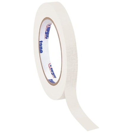 Tape Logic 1/2'' x 60 yds. White Tape Logic Masking Tape, 72PK BUY00012512